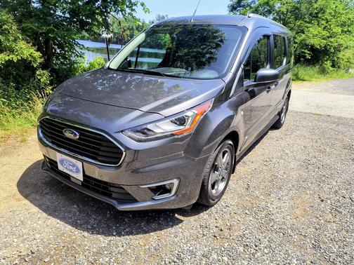 Gray 2022 Ford Transit Connect Titanium w/Rear Liftgate