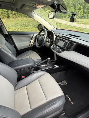 Red 2015 Toyota RAV4 Limited