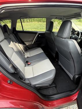 Red 2015 Toyota RAV4 Limited