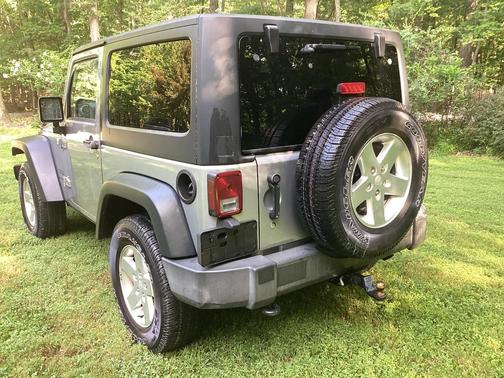 Silver 2013 Jeep Wrangler Sport