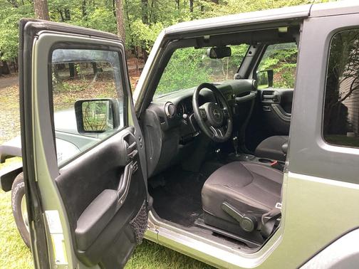 Silver 2013 Jeep Wrangler Sport