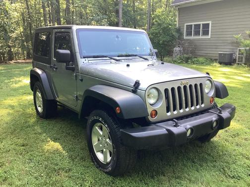 Silver 2013 Jeep Wrangler Sport