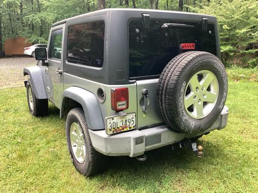 Silver 2013 Jeep Wrangler Sport