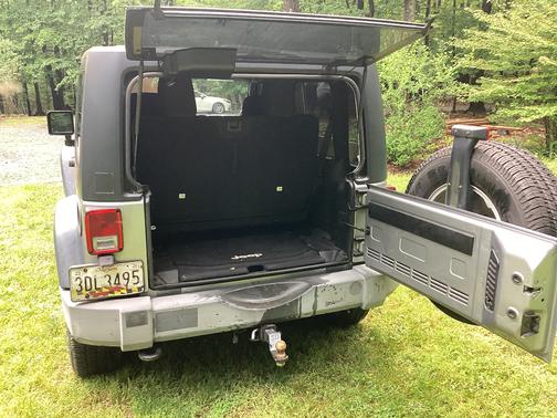 Silver 2013 Jeep Wrangler Sport