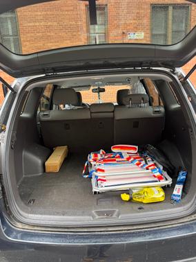 Blue 2012 Hyundai SANTA FE GLS