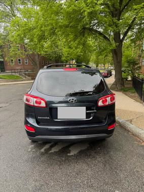 Blue 2012 Hyundai SANTA FE GLS
