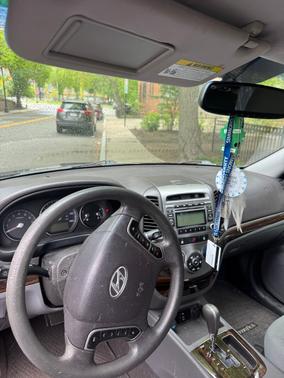 Blue 2012 Hyundai SANTA FE GLS
