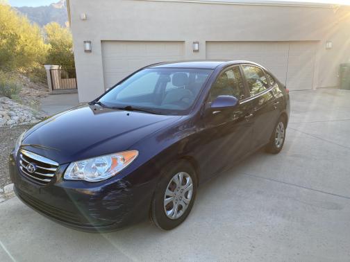 2010 Hyundai ELANTRA Blue