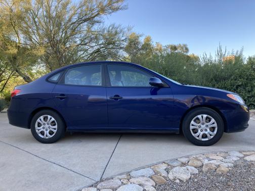 2010 Hyundai ELANTRA Blue