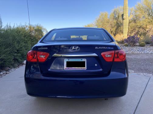 2010 Hyundai ELANTRA Blue