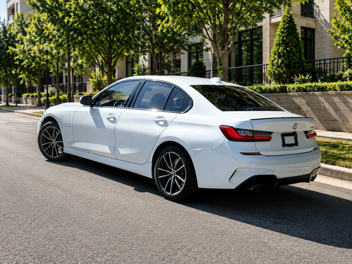 White 2021 BMW 330e Base