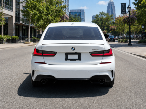 White 2021 BMW 330e Base