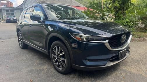 Blue 2017 Mazda CX-5 Grand Touring
