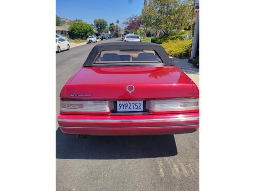 Red 1993 Cadillac Allante Base