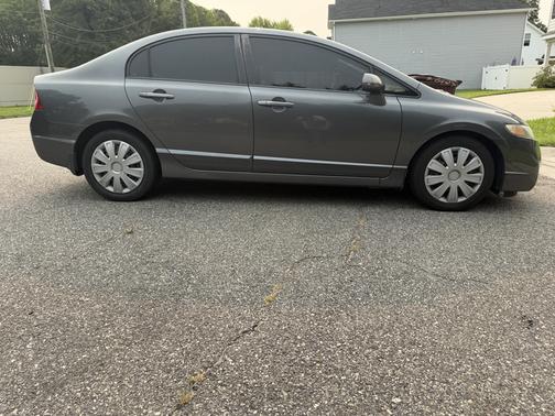 Gray 2010 Honda Civic LX