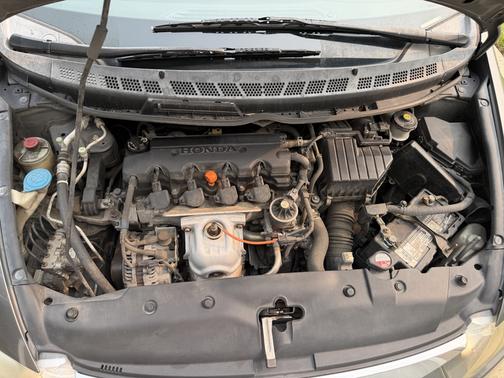 Gray 2010 Honda Civic LX