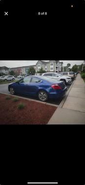 Blue 2010 Honda Accord LX-S