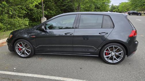 Gray 2015 Volkswagen Golf GTI 2.0T Autobahn w/Performance Package 4-Door