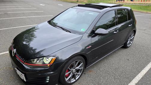 Gray 2015 Volkswagen Golf GTI 2.0T Autobahn w/Performance Package 4-Door