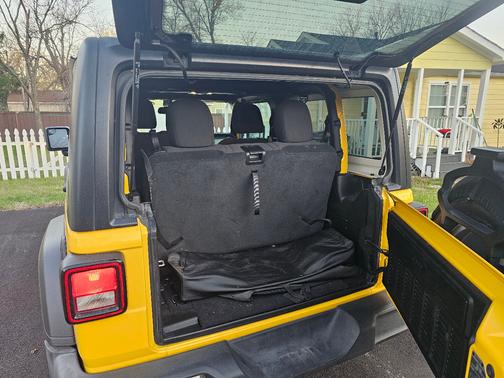 Yellow 2021 Jeep Wrangler Sport S
