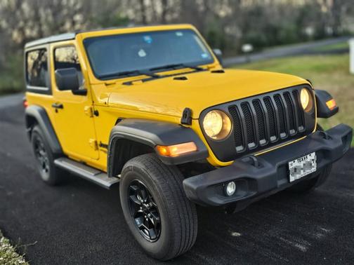 Yellow 2021 Jeep Wrangler Sport S
