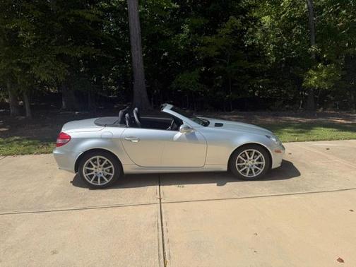 Silver 2005 Mercedes-Benz SLK-Class SLK350 Roadster