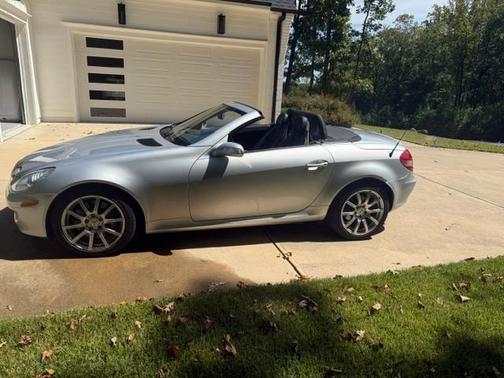 Silver 2005 Mercedes-Benz SLK-Class SLK350 Roadster