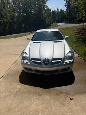 Silver 2005 Mercedes-Benz SLK-Class SLK350 Roadster