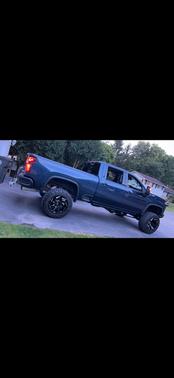 Blue 2022 Chevrolet Silverado 2500 LTZ