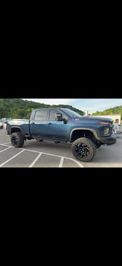 Blue 2022 Chevrolet Silverado 2500 LTZ