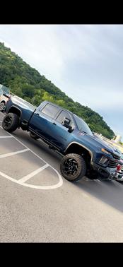 Blue 2022 Chevrolet Silverado 2500 LTZ