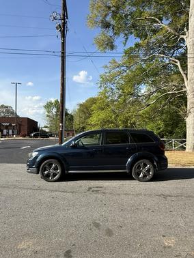 Blue 2015 Dodge Journey Crossroad