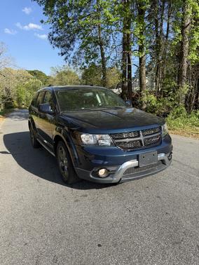 Blue 2015 Dodge Journey Crossroad