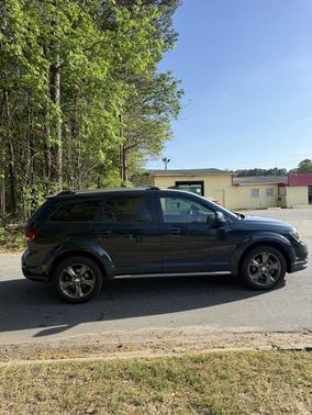 Blue 2015 Dodge Journey Crossroad