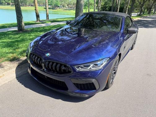 Blue 2025 BMW M8 Competition