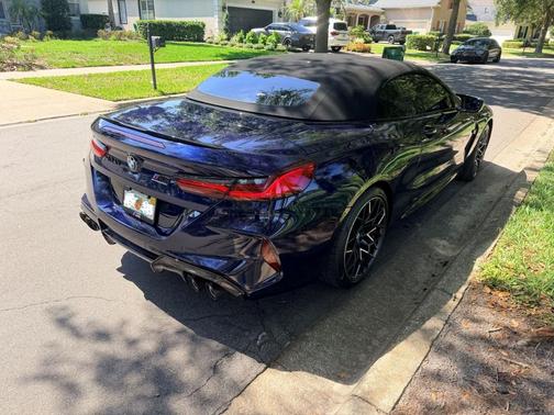 Blue 2025 BMW M8 Competition