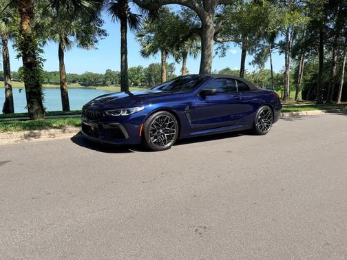 Blue 2025 BMW M8 Competition