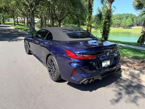 Blue 2025 BMW M8 Competition