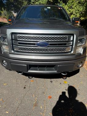 Gray 2014 Ford F-150 Platinum