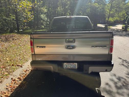 Gray 2014 Ford F-150 Platinum