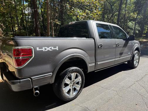 Gray 2014 Ford F-150 Platinum