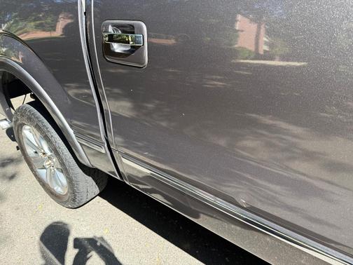 Gray 2014 Ford F-150 Platinum