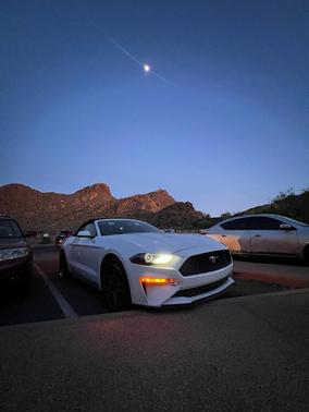 White 2020 Ford Mustang EcoBoost Premium