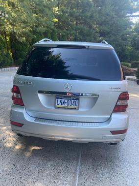 Silver 2009 Mercedes-Benz M-Class ML 350 4MATIC