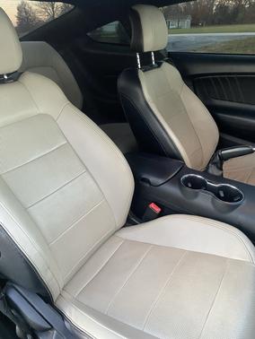 Blue 2016 Ford Mustang EcoBoost Premium