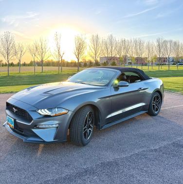Gray 2022 Ford Mustang EcoBoost Premium