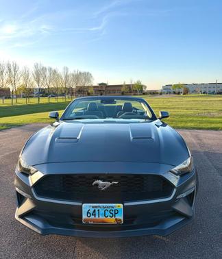 Gray 2022 Ford Mustang EcoBoost Premium