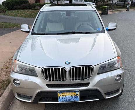 Silver 2014 BMW X3 xDrive28i