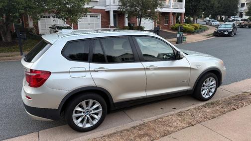 Silver 2014 BMW X3 xDrive28i