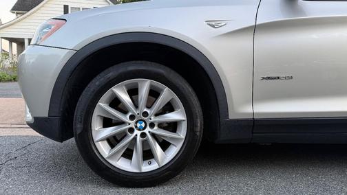 Silver 2014 BMW X3 xDrive28i
